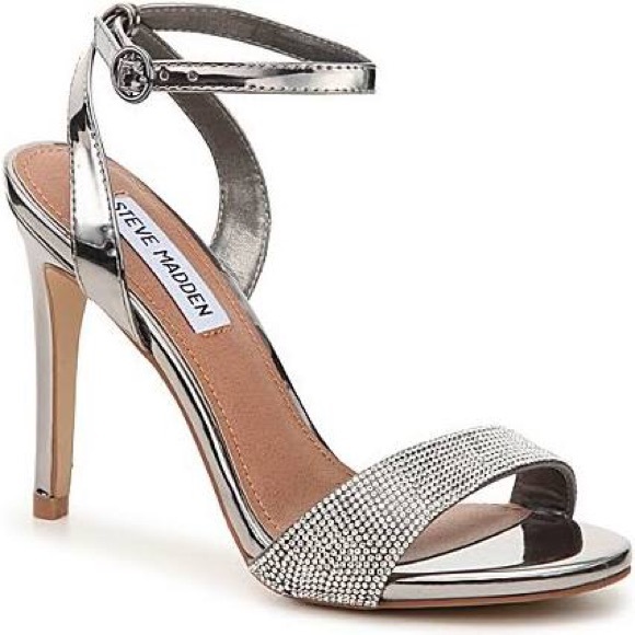 steve madden pewter sandals